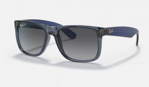 Ray Ban Justin Classic Men's Sunglasses Grey | 64598-BRKW