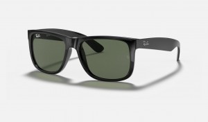 Ray Ban Justin Classic Men's Sunglasses Green | 74895-KZST