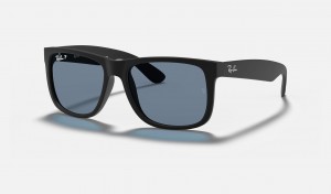 Ray Ban Justin Classic Women's Sunglasses Blue | 24305-TRMD