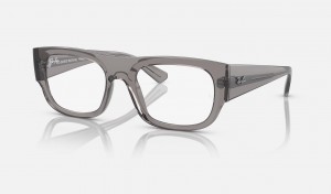 Ray Ban Kristin Optics Bio-based Men's Eyeglasses Grey | 57612-XYCW