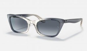 Ray Ban Lady Burbank Men's Sunglasses Grey | 17329-JTUG