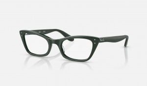 Ray Ban Lady Burbank Optics Women's Eyeglasses Green | 32561-HIBN