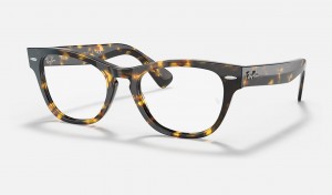 Ray Ban Laramie Optics Women's Eyeglasses Yellow | 60283-ZAHM