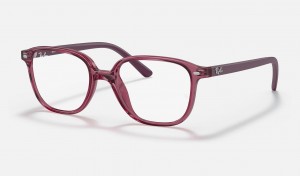 Ray Ban Leonard Optics Kids' Eyeglasses Pink | 38097-ILHM