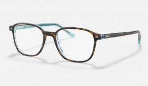 Ray Ban Leonard Optics Men's Eyeglasses Blue | 43026-TZXK