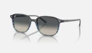 Ray Ban Leonard Women's Sunglasses Grey | 56083-TKVS