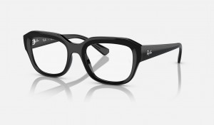 Ray Ban Leonid Optics Bio-based Men's Eyeglasses Black | 72168-WOYK