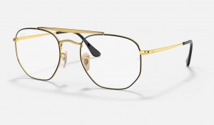 Ray Ban Marshal Optics Men's Eyeglasses Gold | 27896-RISA