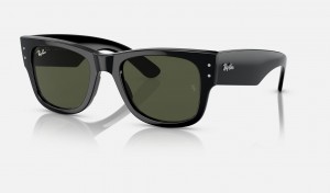 Ray Ban Mega Wayfarer Men's Sunglasses Green | 13658-JXGS