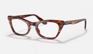 Ray Ban Miss Burbank Optics Kids' Eyeglasses Brown | 90587-MDEU