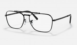 Ray Ban New Caravan Optics Men's Eyeglasses Black | 41863-PRQH