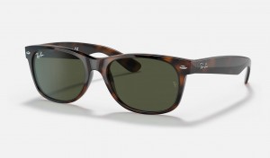 Ray Ban New Wayfarer Classic Men's Sunglasses Green | 45836-IAWT