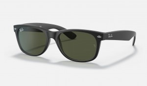 Ray Ban New Wayfarer Classic Men's Sunglasses Green | 86025-QHOD