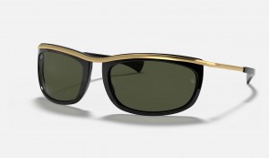 Ray Ban Olympian I Men's Sunglasses Green | 50472-HPYQ