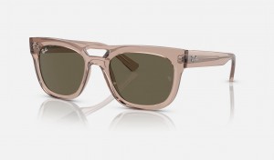 Ray Ban Phil Bio-based Men's Sunglasses Brown | 45927-JOWL