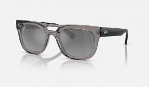 Ray Ban Phil Bio-based Men's Sunglasses Grey | 24053-QVDP