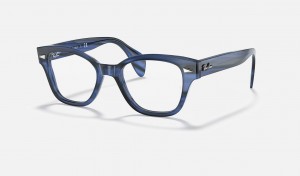 Ray Ban RB0880 Optics Men's Eyeglasses Blue | 34678-AWIO