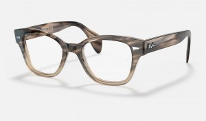 Ray Ban RB0880 Optics Men's Eyeglasses Brown | 02317-UVCL