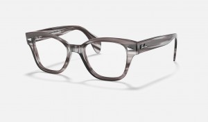 Ray Ban RB0880 Optics Men's Eyeglasses Grey | 14097-PTOA