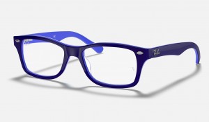 Ray Ban RB1531 Optics Kids' Eyeglasses Blue | 84936-YWHX