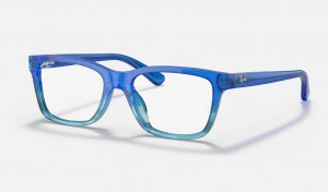 Ray Ban RB1536 Optics Kids' Eyeglasses Blue | 56798-ONZE