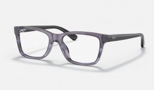 Ray Ban RB1536 Optics Kids' Eyeglasses Grey | 75249-TEID