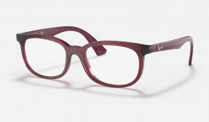 Ray Ban RB1584 Optics Kids' Eyeglasses Pink | 43198-QFVO