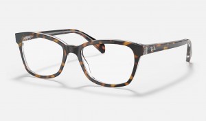 Ray Ban RB1591 Optics Kids' Eyeglasses Black | 42038-ECGT