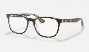 Ray Ban RB1592 Optics Kids' Eyeglasses Black | 61980-NYLO