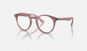 Ray Ban RB1594 Optics Kids' Eyeglasses Pink | 82317-RCHS