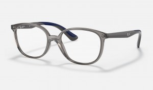 Ray Ban RB1598 Optics Kids' Eyeglasses Grey | 47526-WFHG