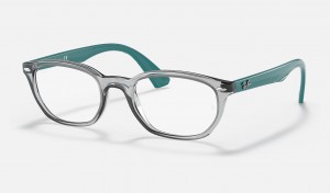 Ray Ban RB1599 Optics Kids' Eyeglasses Grey | 13765-XWPU