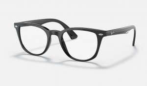 Ray Ban RB1601 Optics Kids' Eyeglasses Black | 39826-MKHU