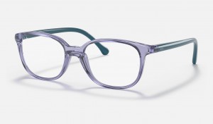 Ray Ban RB1900 Optics Kids' Eyeglasses Purple | 08645-NDZE