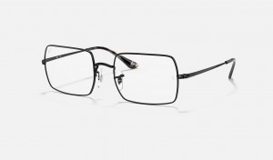 Ray Ban RB1969v Rectangle Men's Eyeglasses Black | 60987-FXJN