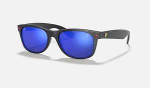 Ray Ban RB2132m Scuderia Ferrari Collection Women's Sunglasses Blue | 75892-OEAP