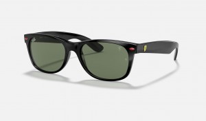 Ray Ban RB2132m Scuderia Ferrari Collection Men's Sunglasses Green | 31605-ZUKI