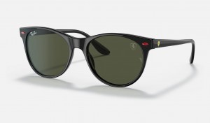 Ray Ban RB2202m Scuderia Ferrari Collection Women's Sunglasses Green | 68541-MIUR