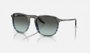 Ray Ban RB2203 Men's Sunglasses Blue | 41683-FAJI