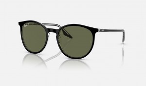 Ray Ban RB2204 Men's Sunglasses Green | 62043-JXCQ