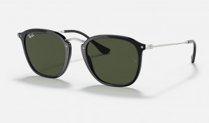 Ray Ban RB2448n Men's Sunglasses Green | 53769-UMLR