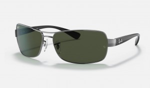 Ray Ban RB3379 Men's Sunglasses Green | 47369-DSBQ