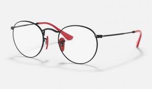 Ray Ban RB3447vm Scuderia Ferrari Collection Men's Eyeglasses Black | 98054-KWVZ