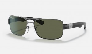 Ray Ban RB3522 Men's Sunglasses Green | 84369-KSPZ