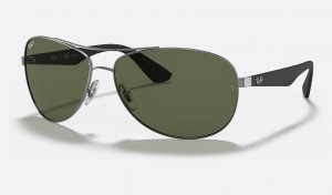 Ray Ban RB3526 Men's Sunglasses Green | 10967-SLXR