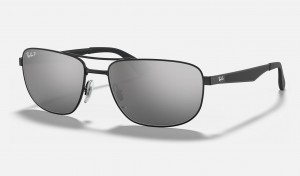 Ray Ban RB3528 Men's Sunglasses Silver | 10385-NIWB