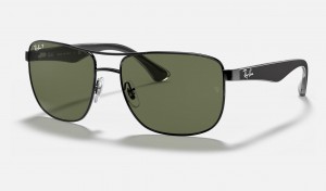 Ray Ban RB3533 Men's Sunglasses Green | 31259-SORB