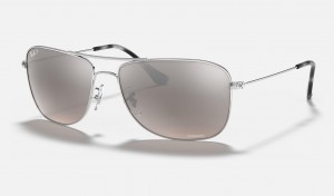 Ray Ban RB3543 Chromance Men's Sunglasses Silver | 05139-QAFI