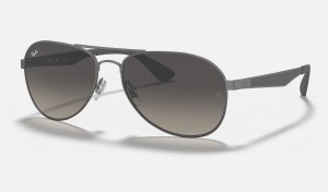 Ray Ban RB3549 Men's Sunglasses Grey | 51923-PVIW