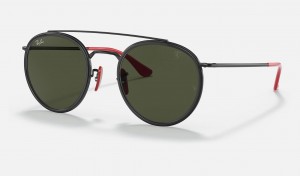 Ray Ban RB3647m Scuderia Ferrari Collection Men's Sunglasses Green | 23104-QGCM